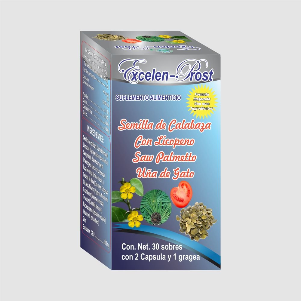 excelen prost cont. net. 30 sobres (2 cápsulas y 1 gragea.) excelen prost cont. net. 30 sobres (2 cápsulas y 1 gragea.)