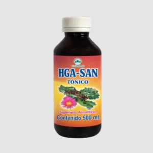 hga san tonico. cont. 500 ml suplemento alimenticio.