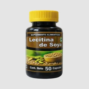 lecitina de soya. cont. net. 50 caps.