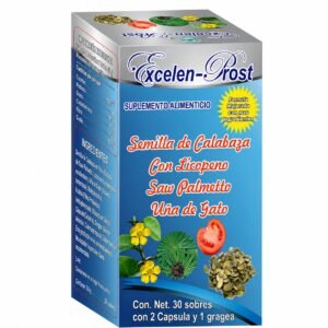 excelen prost cont. net. 30 sobres (2 cápsulas y 1 gragea.)